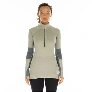 Artilect Systems W-Darkhorse 185 Zoned 1/4 Zip Merino Wool Baselayer Slate/Storm